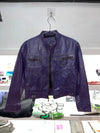 Purple Leather Jacket