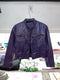 Purple Leather Jacket