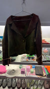 Earth tone texturized Cardigan