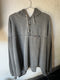 No fear Unisex Gris sudadera